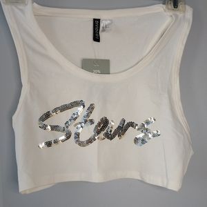 Stars Crop Tank